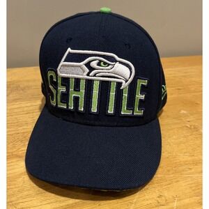 Seattle Seahawks New Era‎ Omaha National 59FIFTY SnapBack Navy